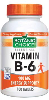 Vitamin B-6 100 mg.